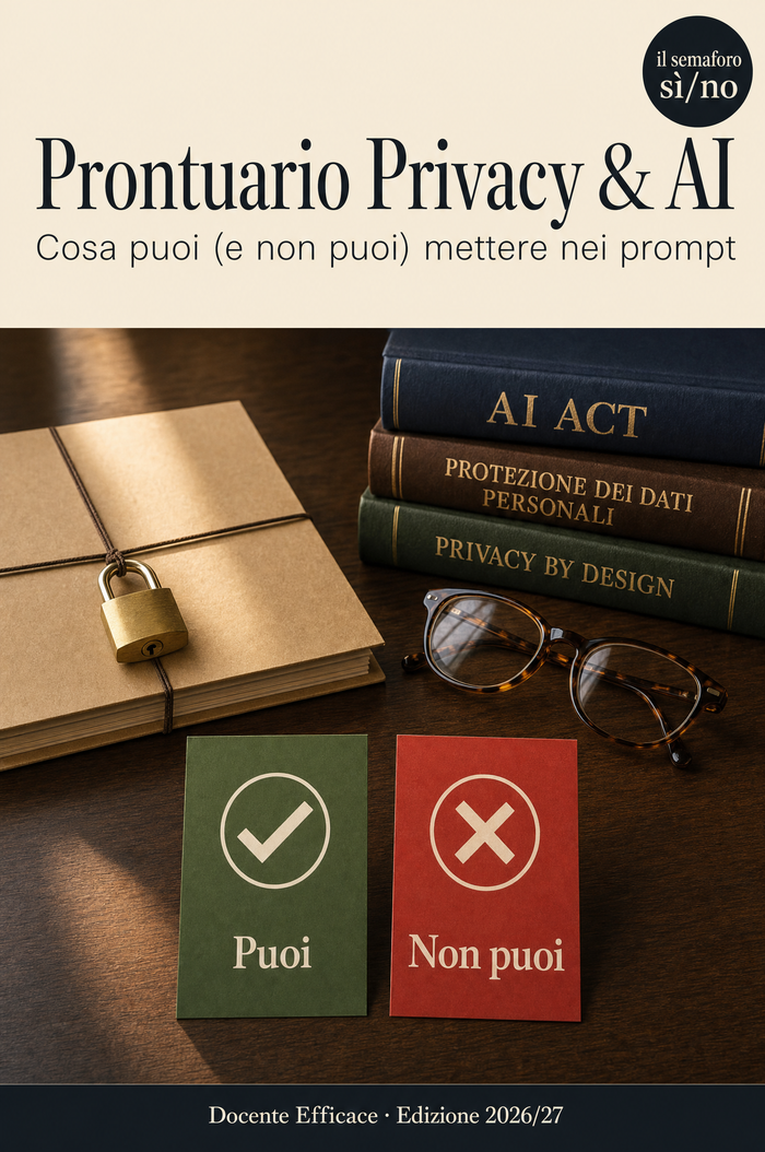 Prontuario Privacy & AI in classe