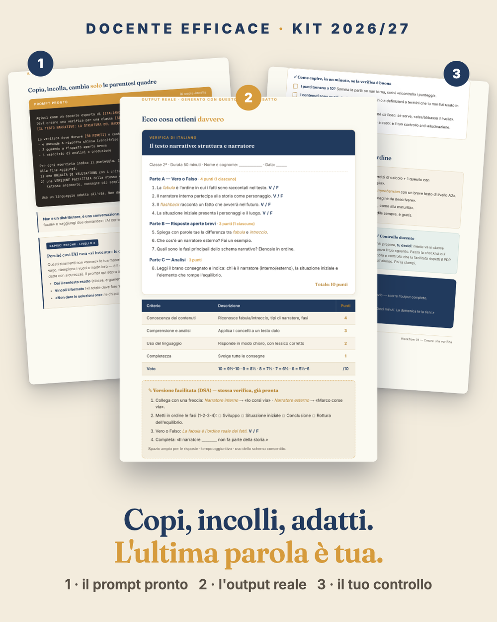 Kit Operativo AI per Docenti 2026/27