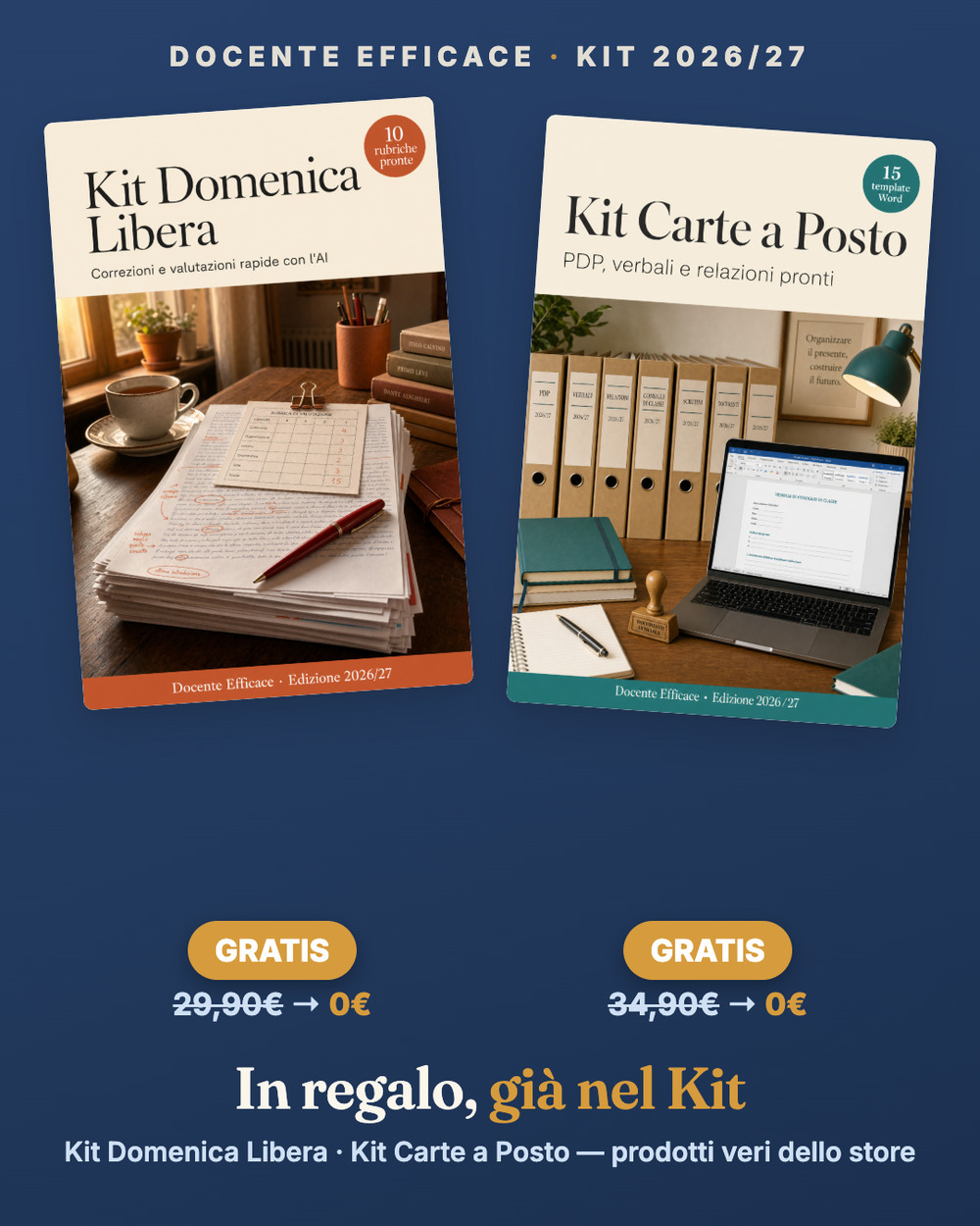 Kit Operativo AI per Docenti 2026/27