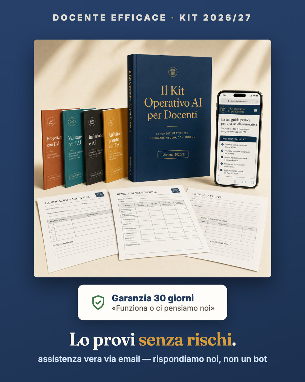 Kit Operativo AI per Docenti 2026/27