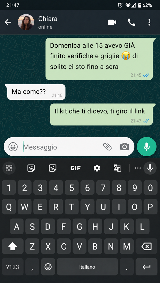 Alle 15 di domenica avevo GIÀ finito 😭