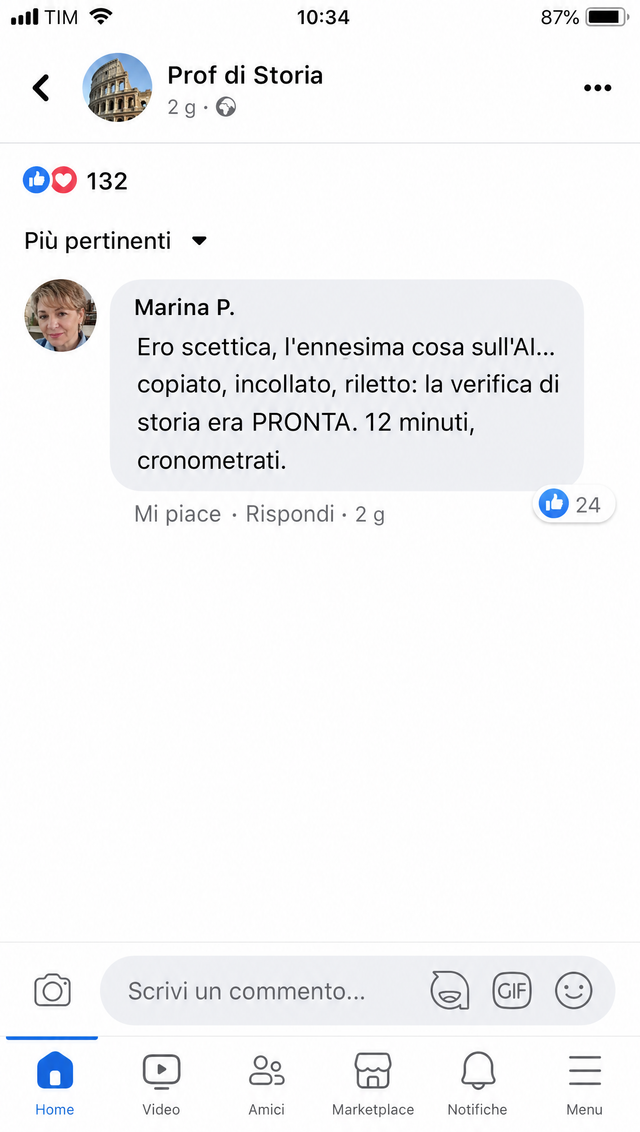 Ero scettica: 12 minuti, cronometrati ⏱️