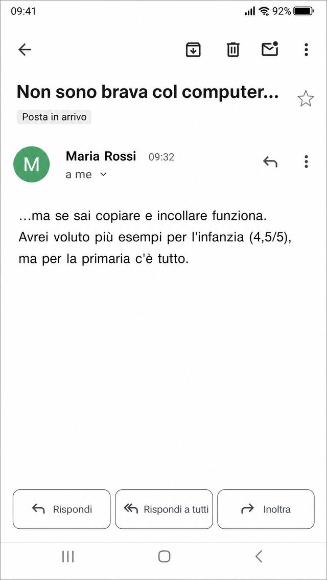 Anche chi non è tecnologica 💚